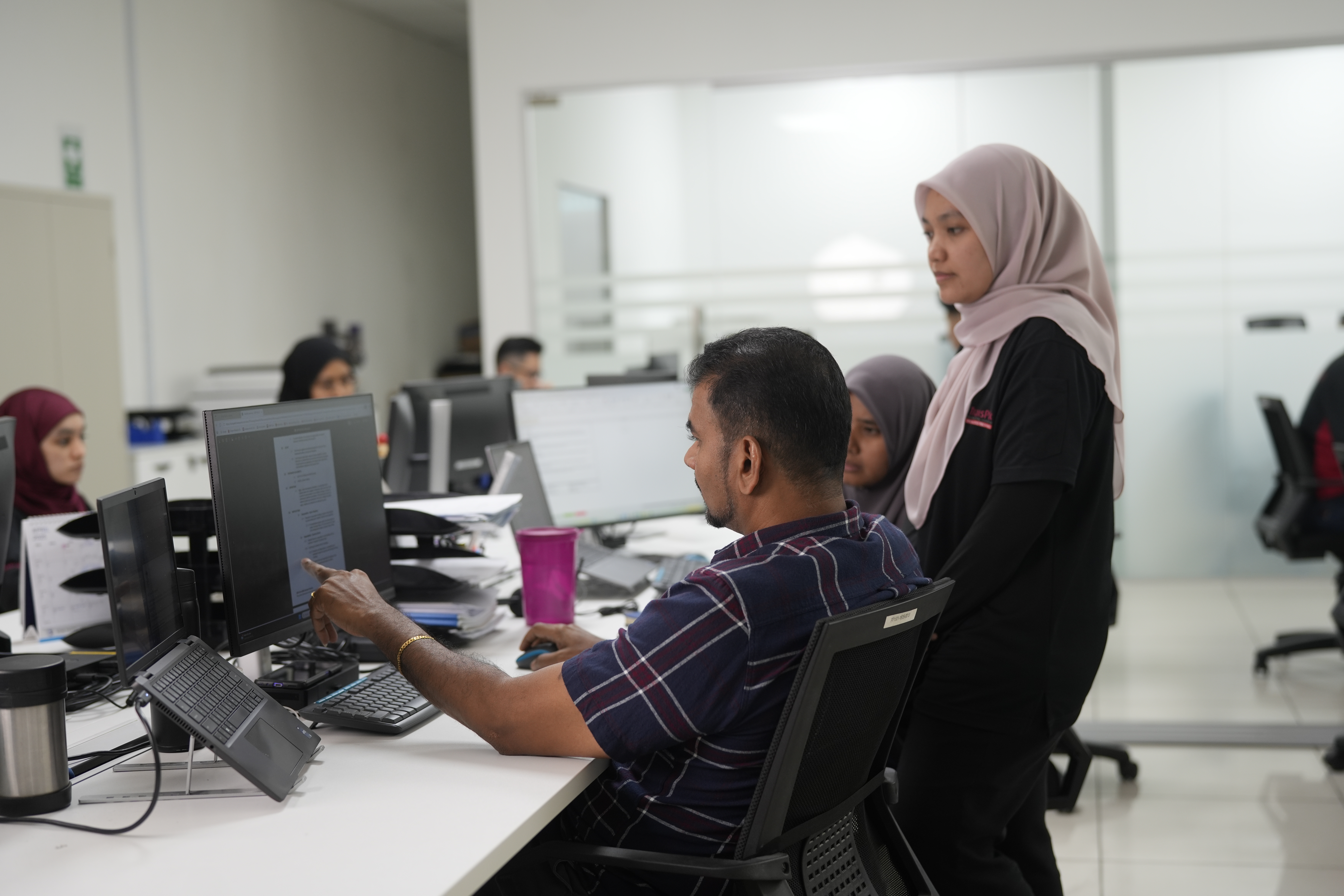 Where ideas take shape. Open dialogue, shared problem-solving, and mutual respect in action.