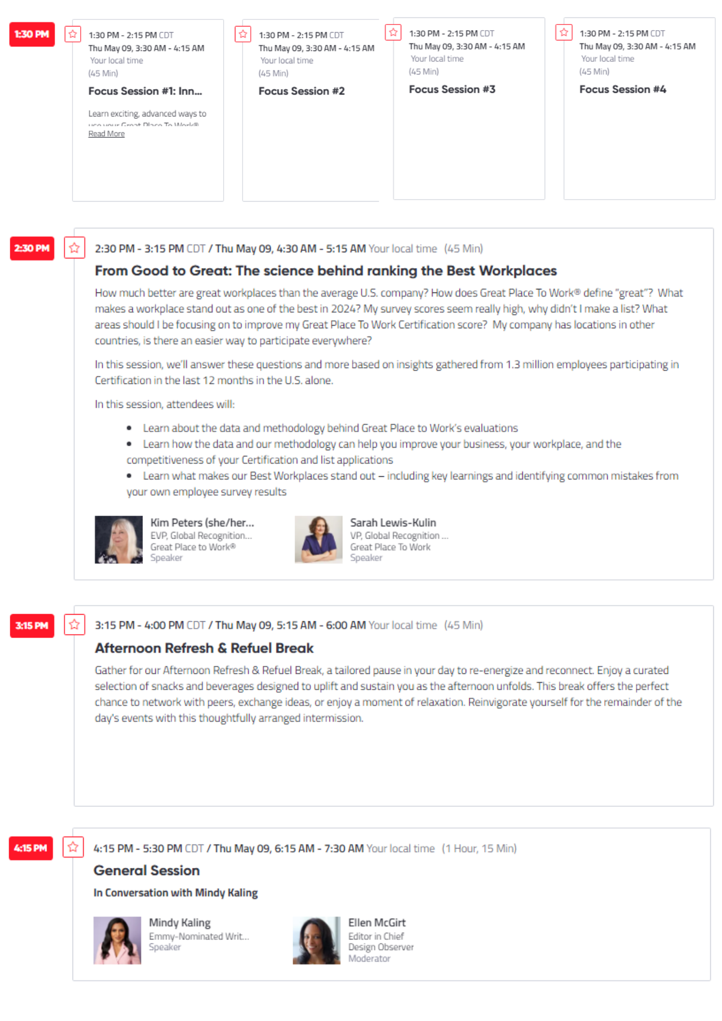 GPTW For All Summit™ 2024 대한민국 일하기 좋은 100대 기업 선정기념 특별기획 연수 Great